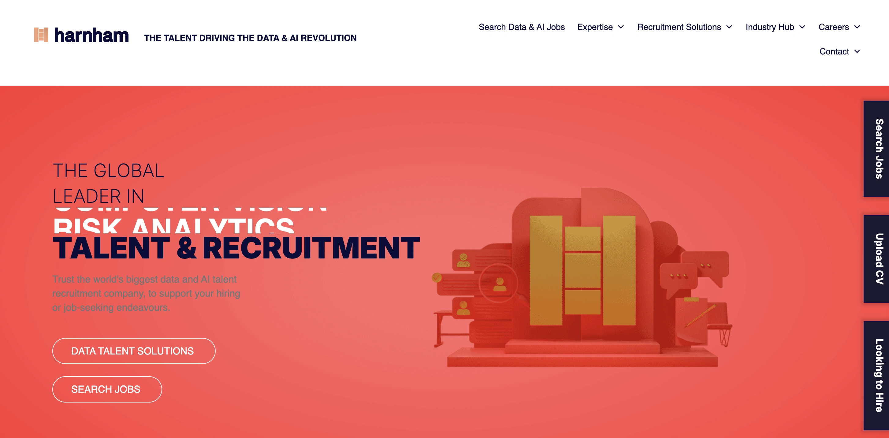 Harnham's home page.