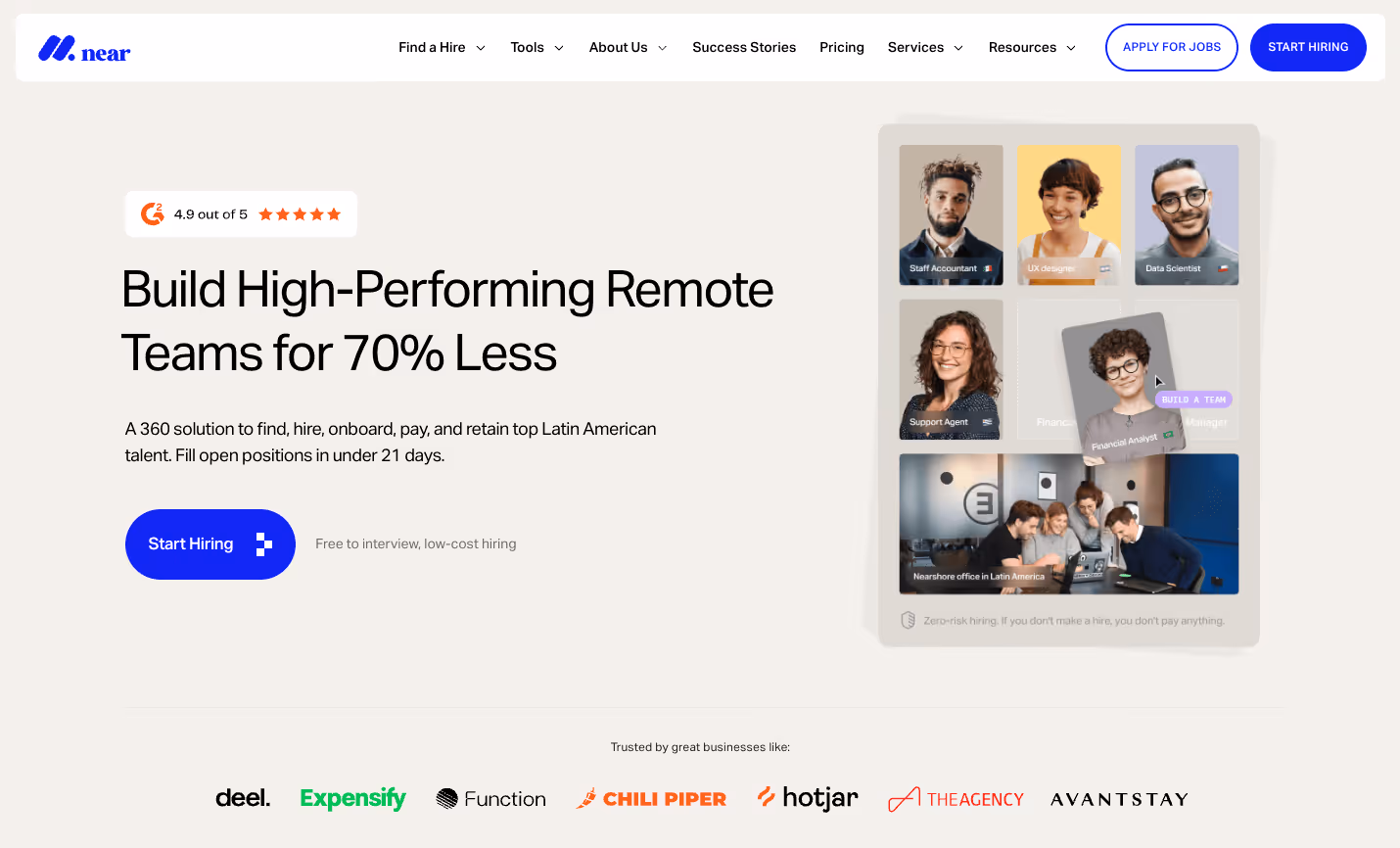Near's home page.