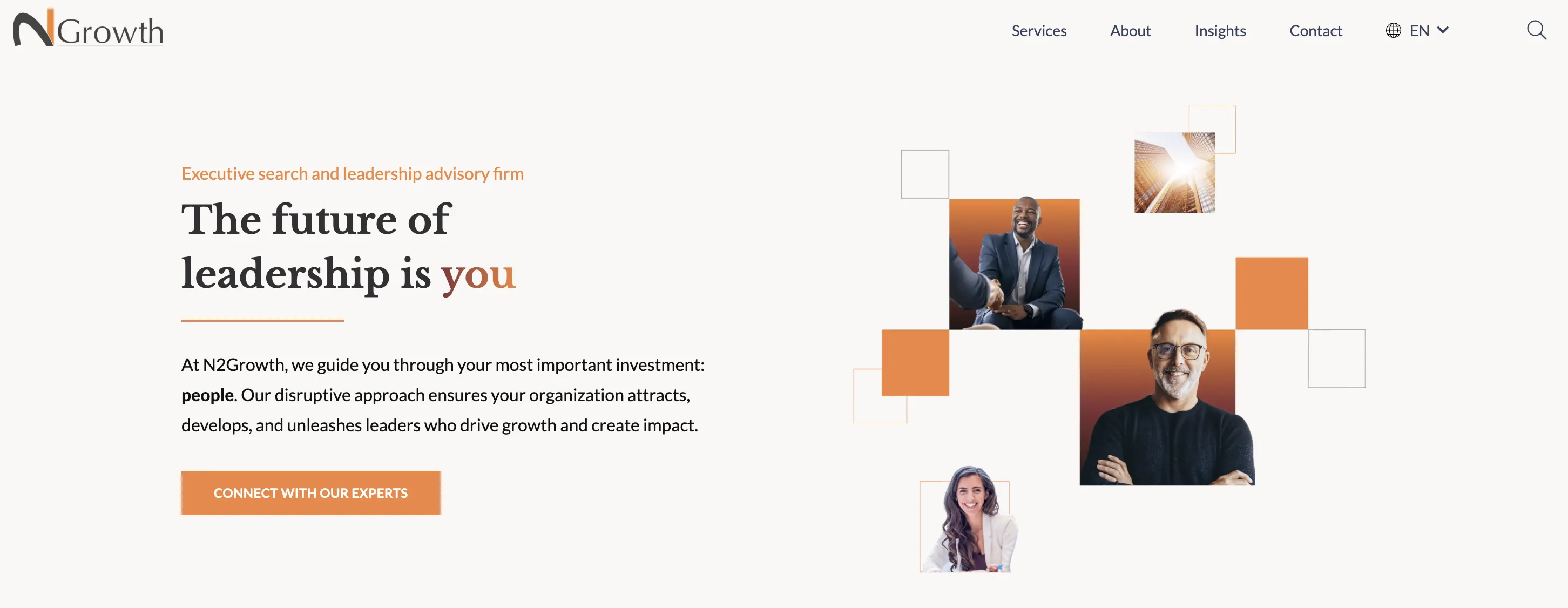N2Growth's home page.