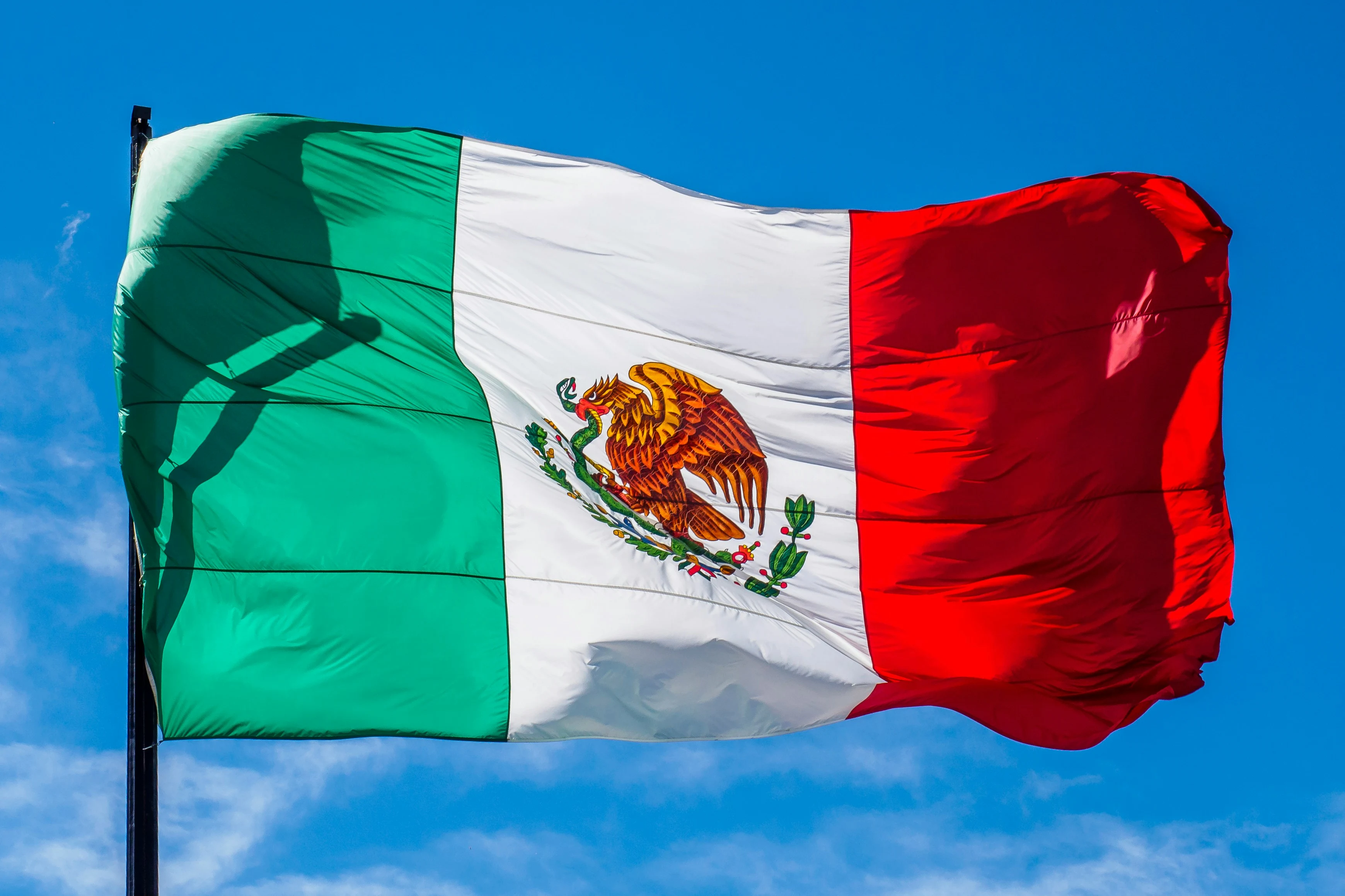 Mexican flag.