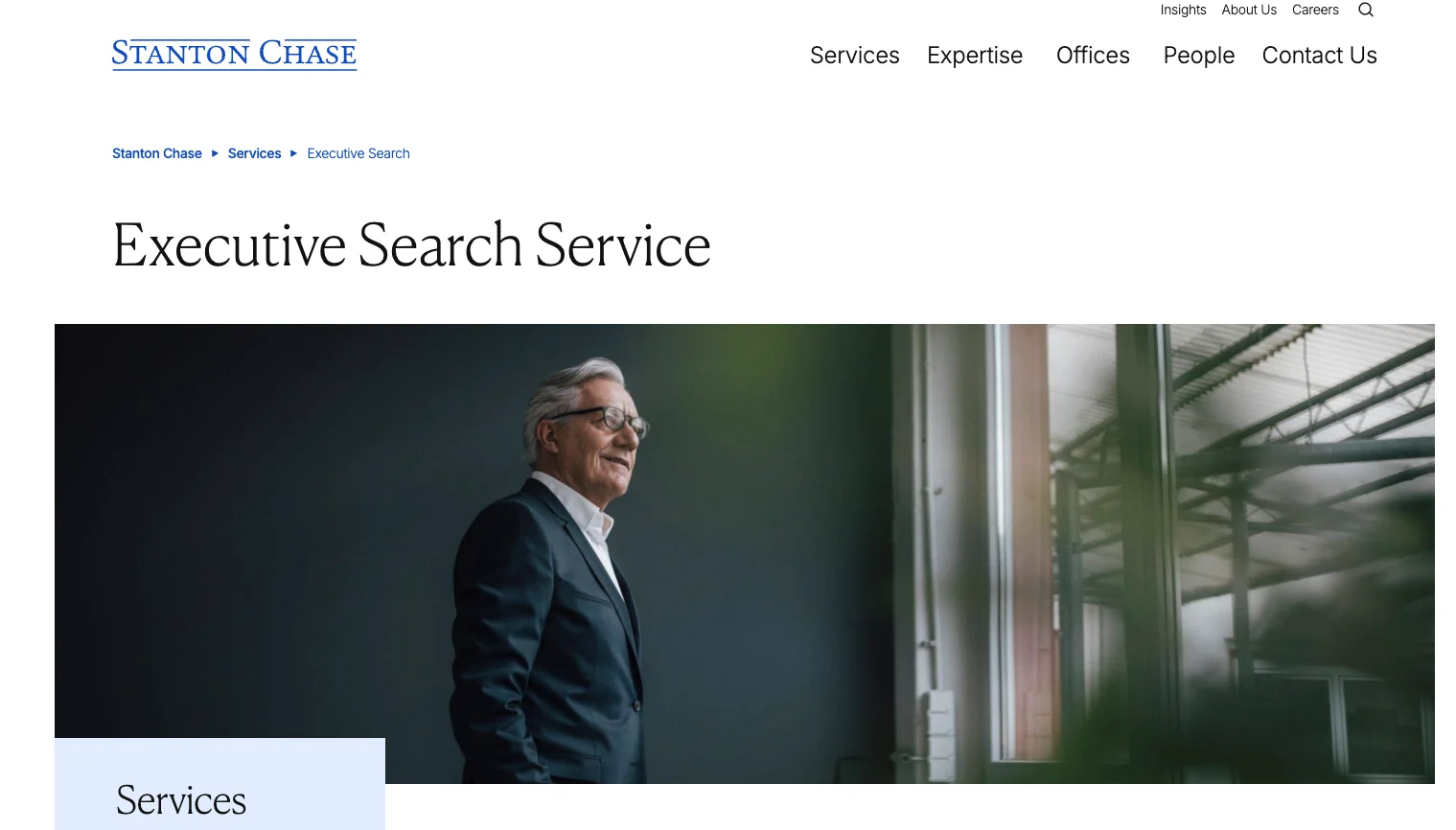 Stanton Chase's home page.