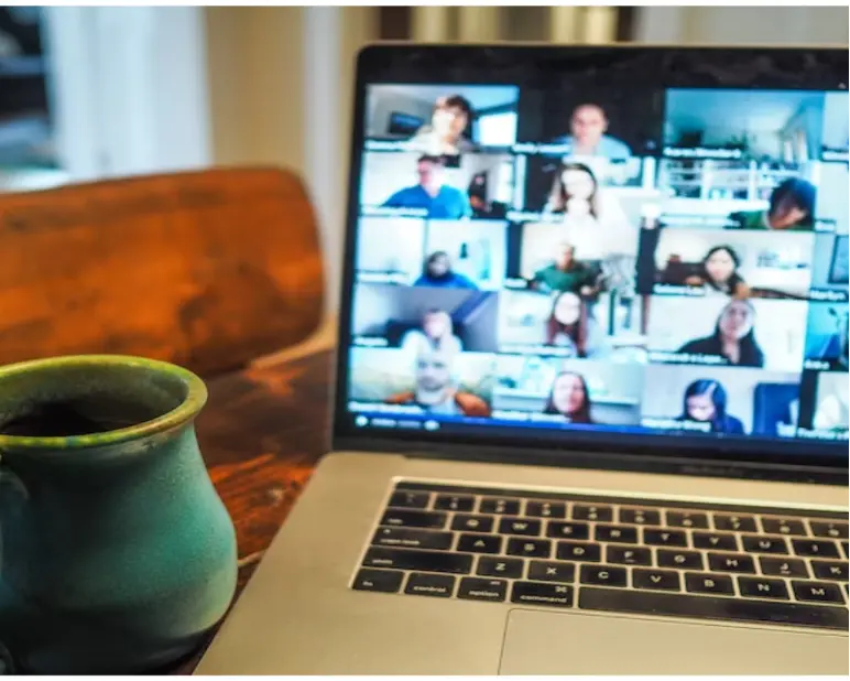Remote worker part of the team