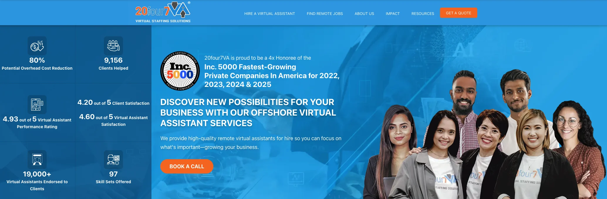 20four7VA's home page.