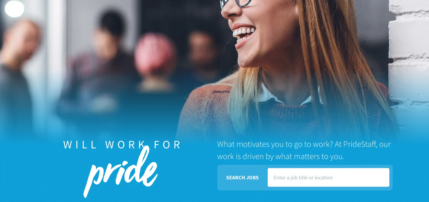 PrideStaff's home page