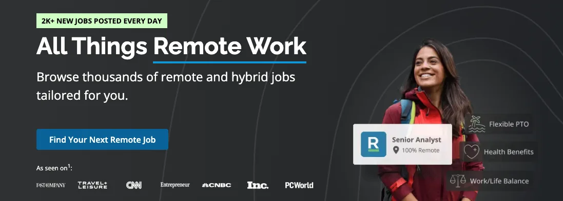 Remote's home page.