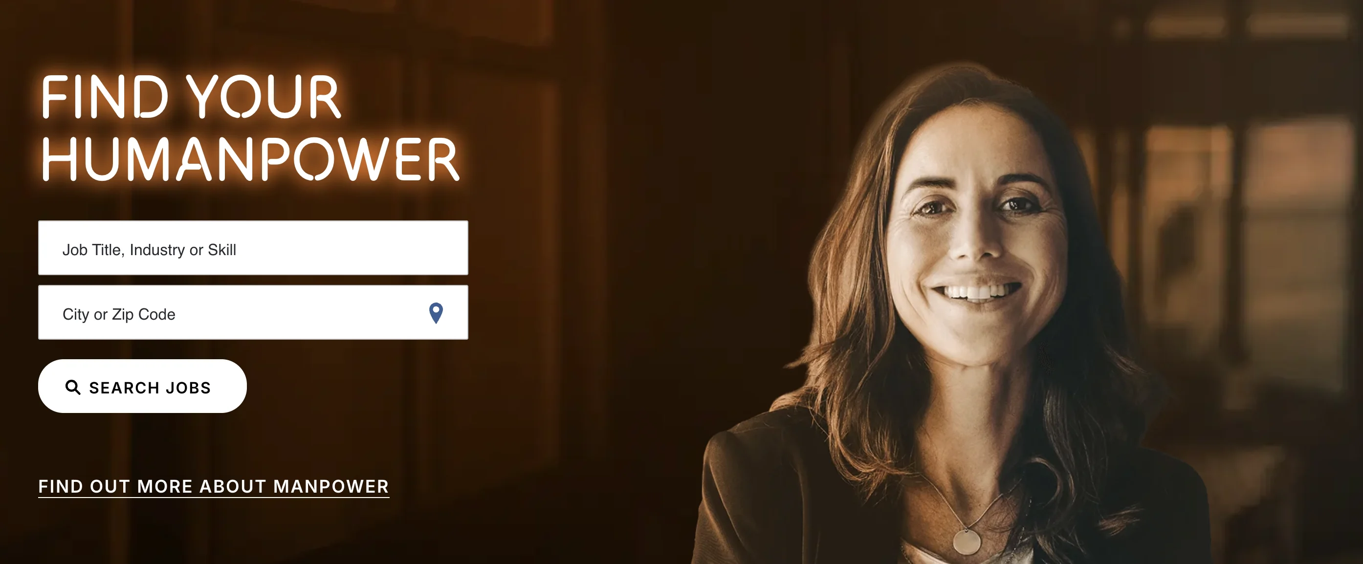 Manpower's home page.