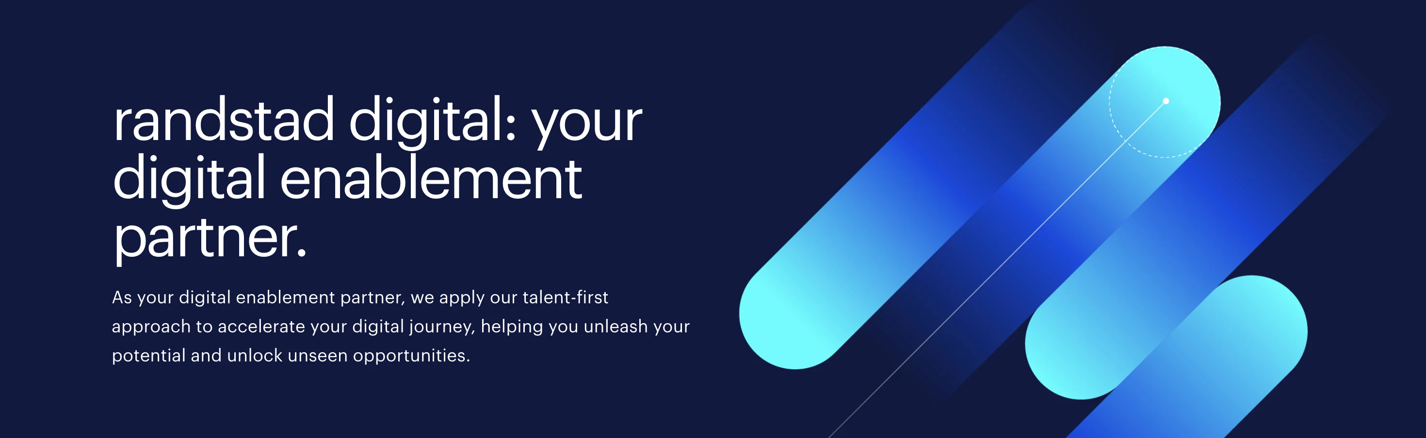 Randstad Digital's home page.