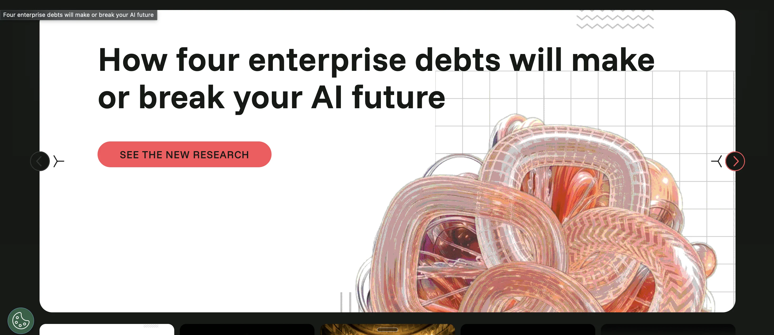 Genpact's home page.