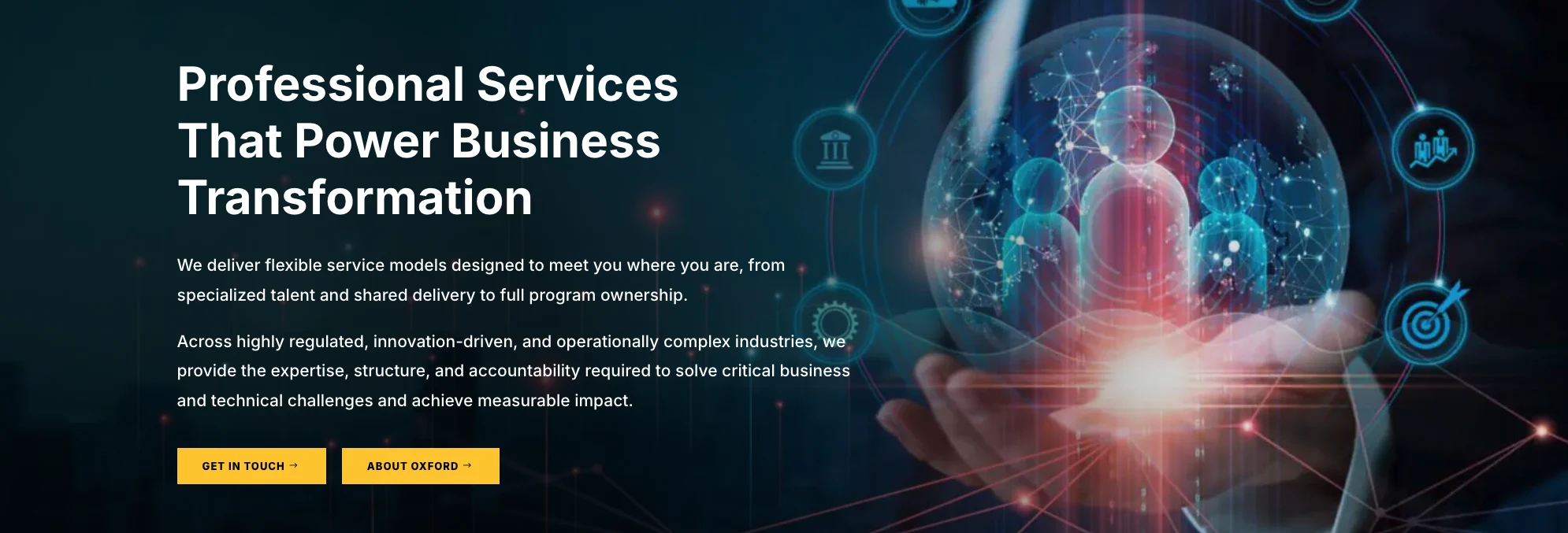 Oxford Global Resources' home page.
