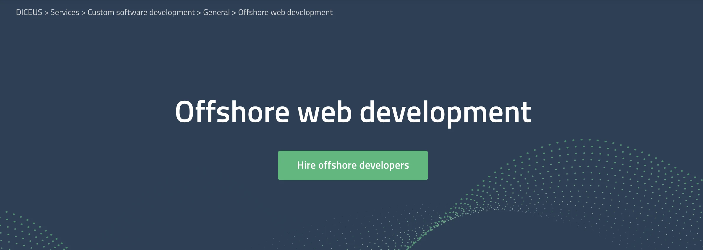 Diceus's home page.