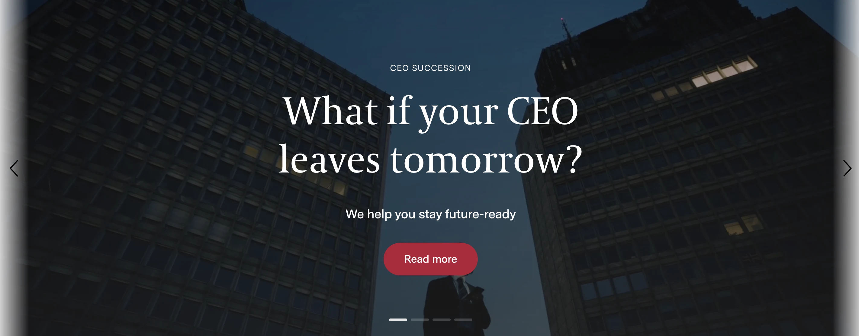 Egon Zehnder's home page.