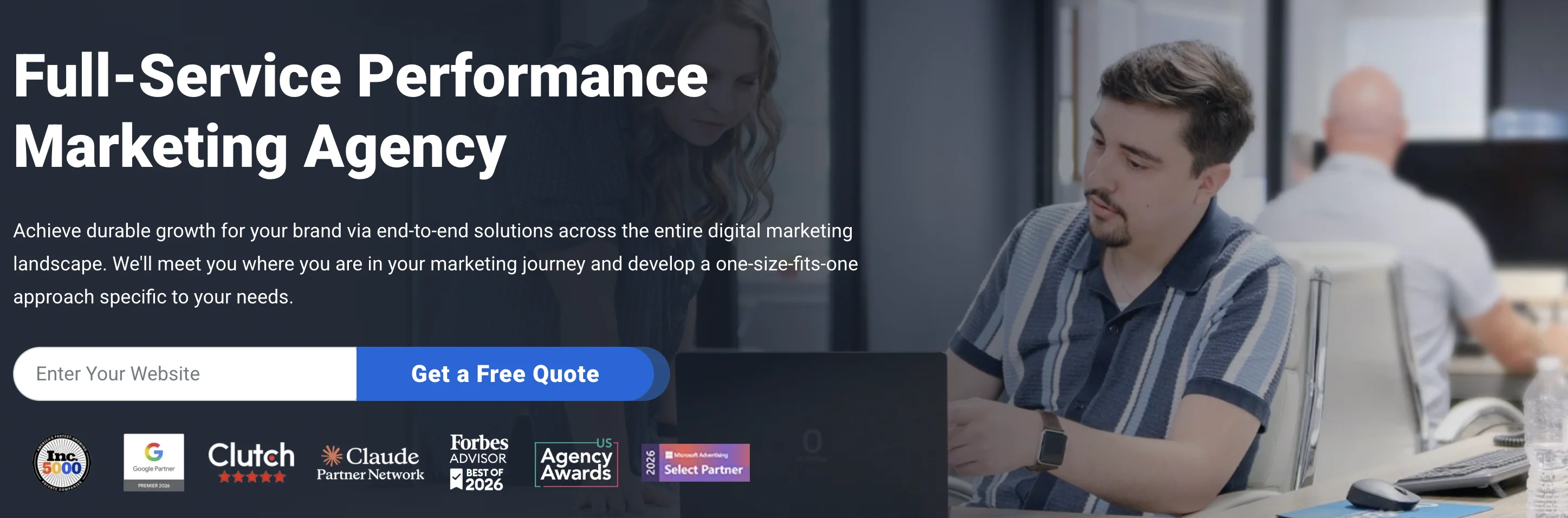 OuterBox's home page.