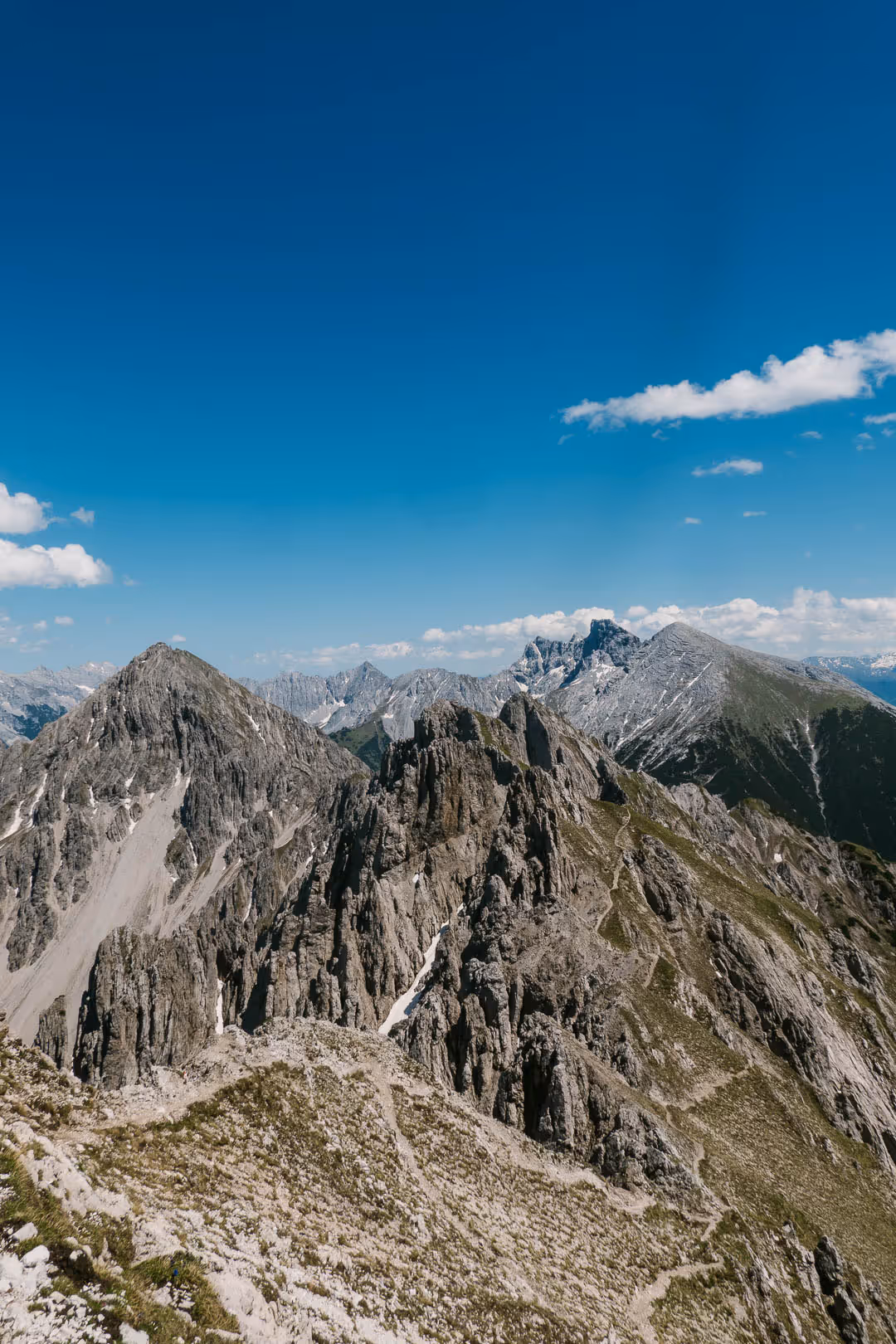 Mountains around the Freiung Hohenweg