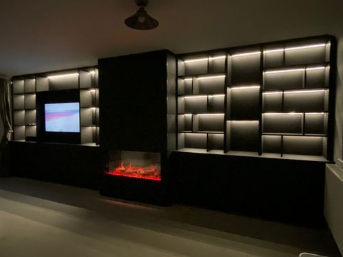 Dark LED TV Unit