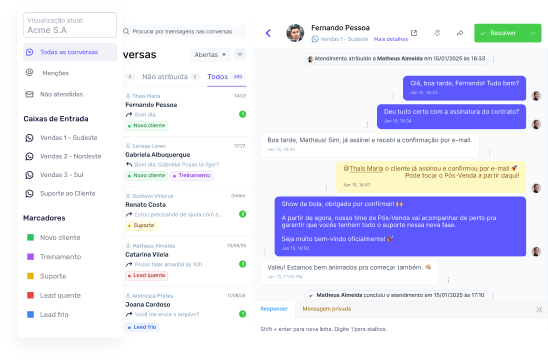 Agendor Chat - WhatsApp para Vendas Consultivas