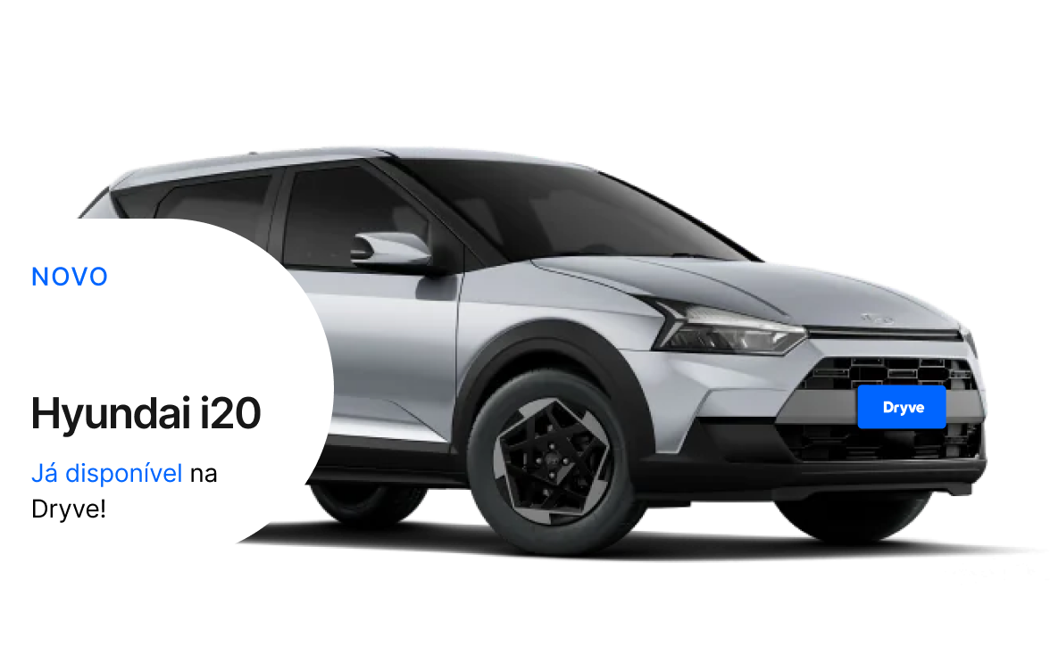 Novo Hyundai i20, já disponível na Dryve.