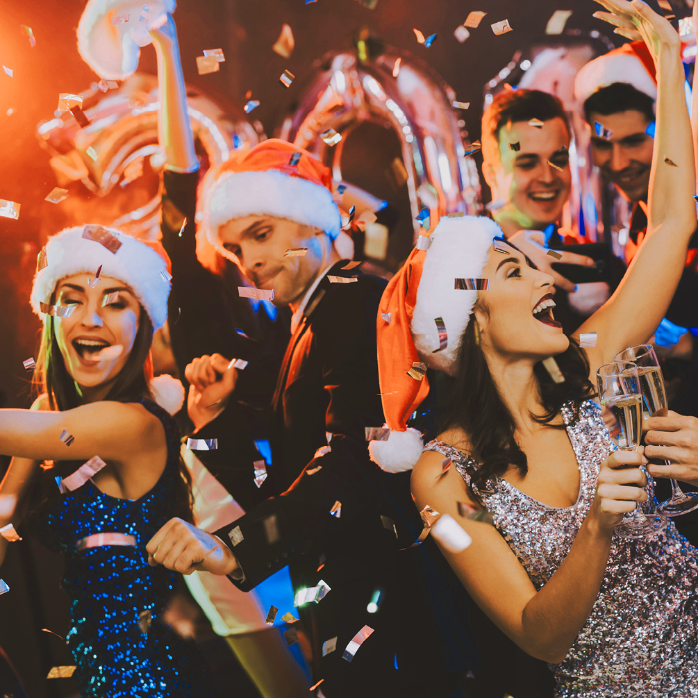 Wild Christmas Party and Hotel Guests