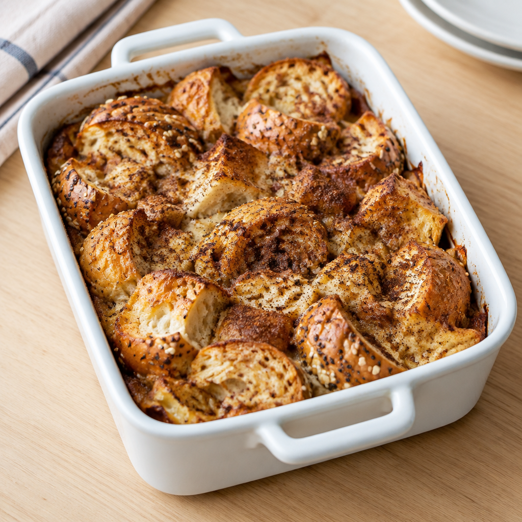 Bagel Bread Pudding