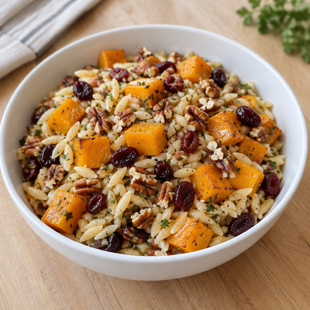 Autumn Orzo Salad
