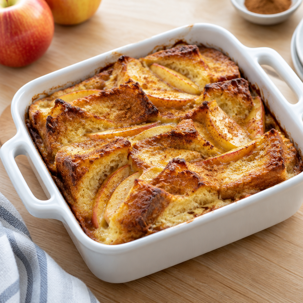 Apple Cinnamon French Toast Strata