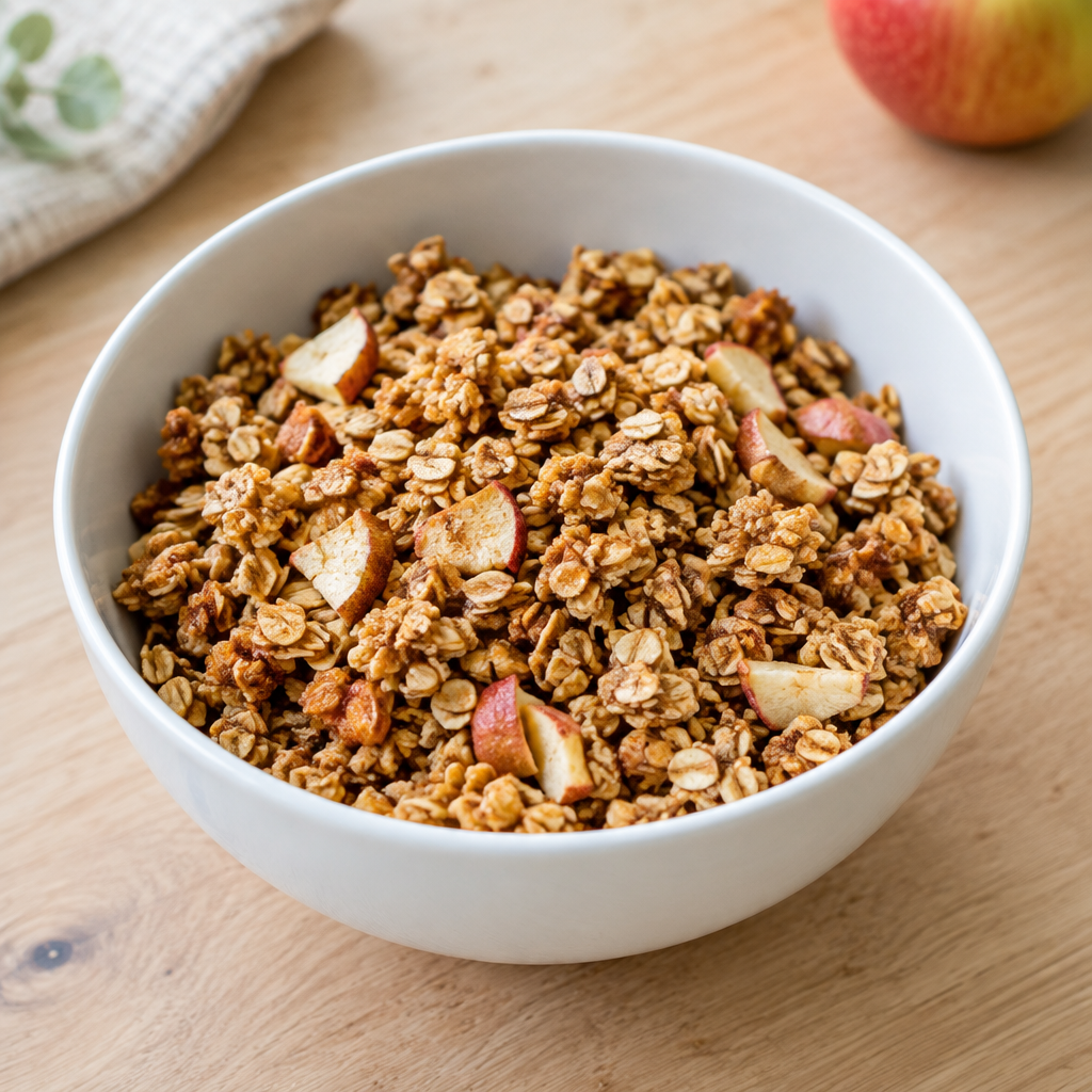 Apple Cinnamon Maple Granola