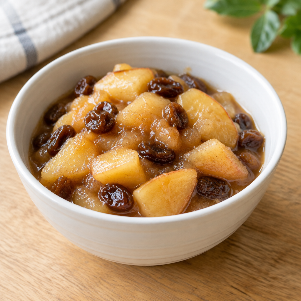 Apple and Raisin Compote for Pork