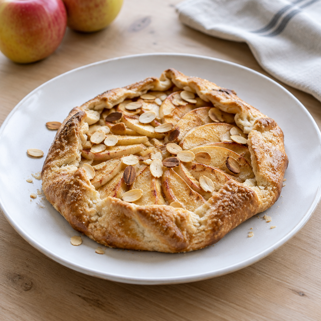 Apple Almond Galette