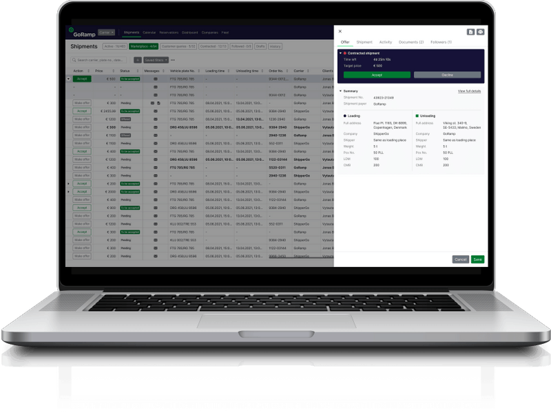 GoRamp warehouse management system