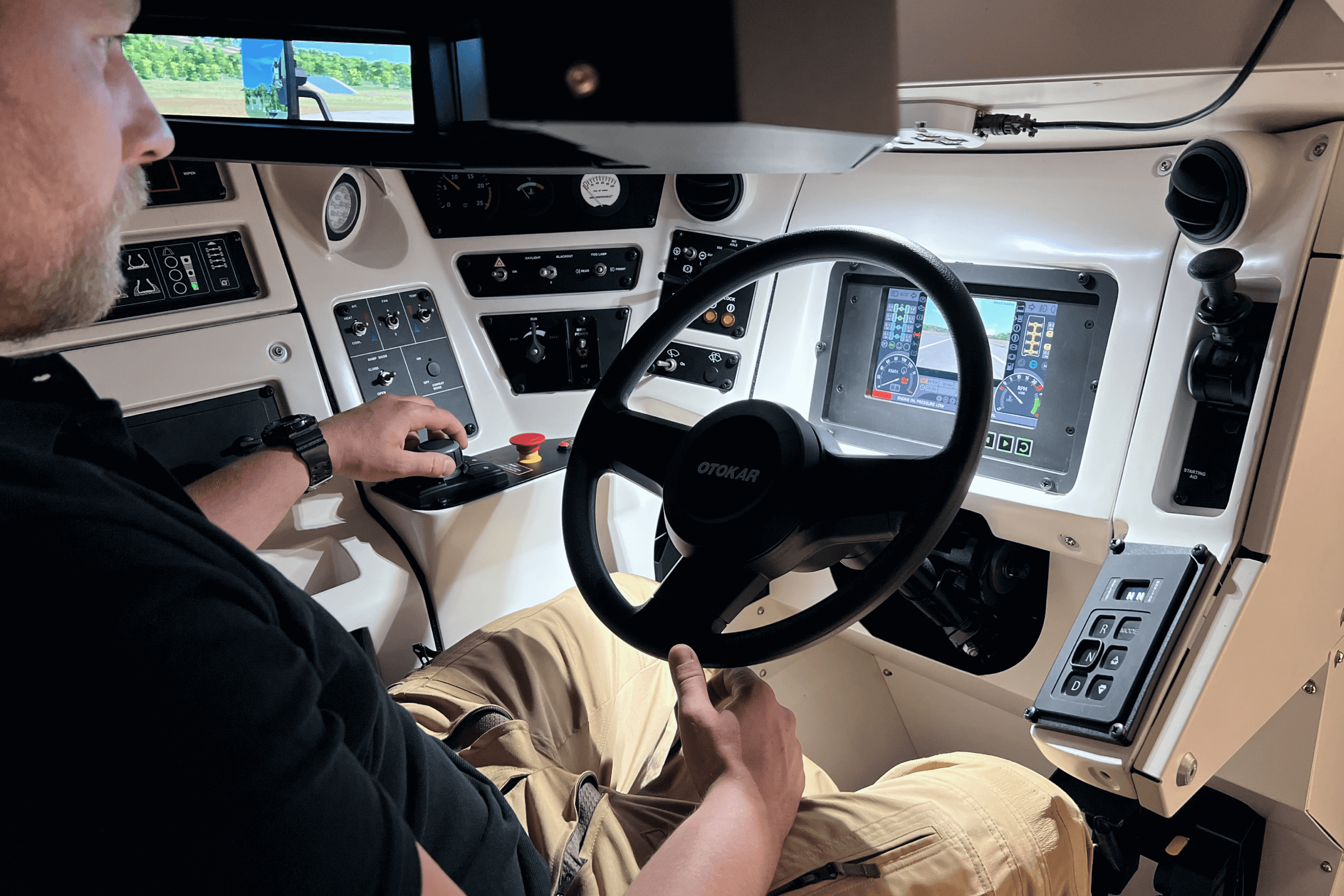 Otokar - military vehicle simulator