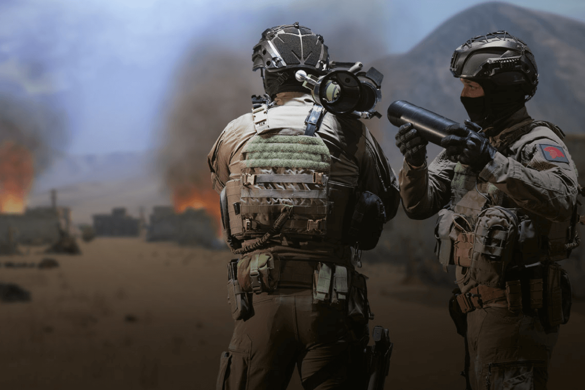 Weapon training simulation