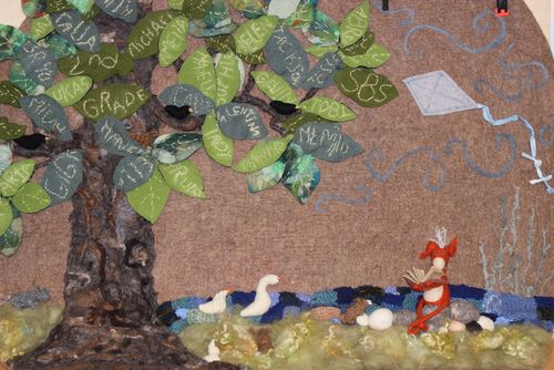 dragonfly chalkboard drawing