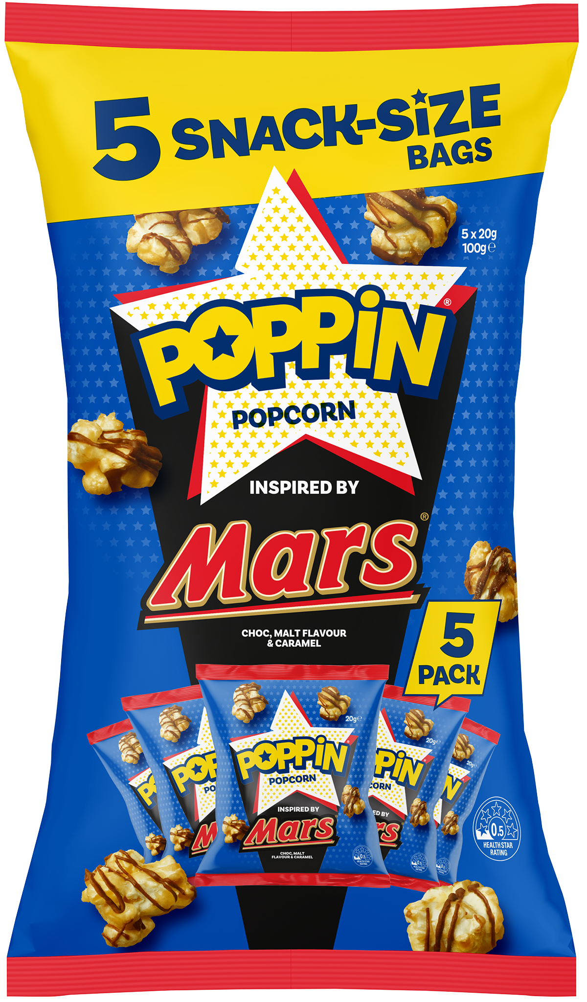 Poppin x Mars 5 Pack