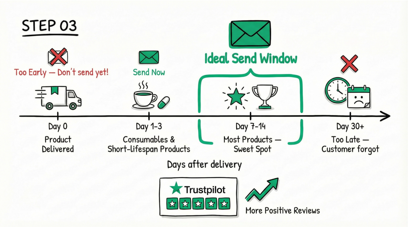 Easy integration between your review platform and e-commerce accounts
