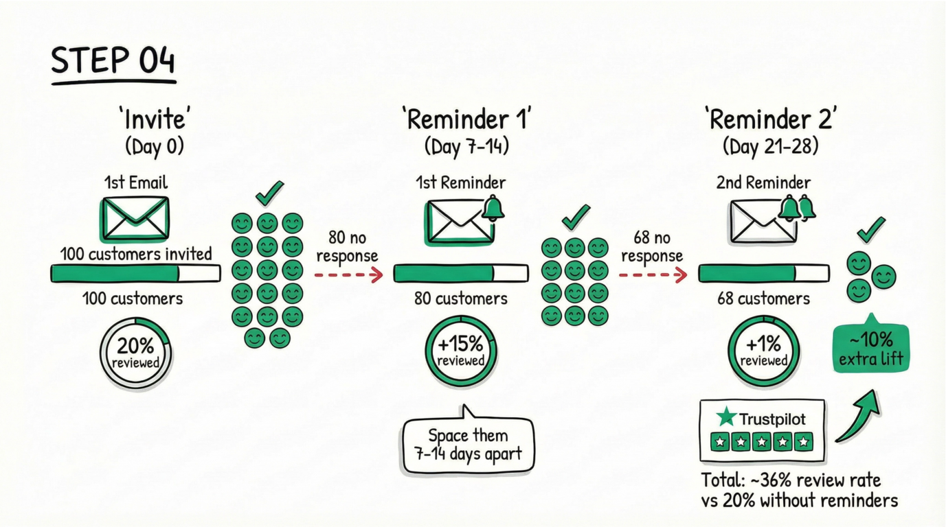 Easy integration between your review platform and e-commerce accounts