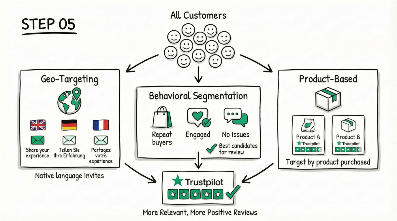 Easy integration between your review platform and e-commerce accounts