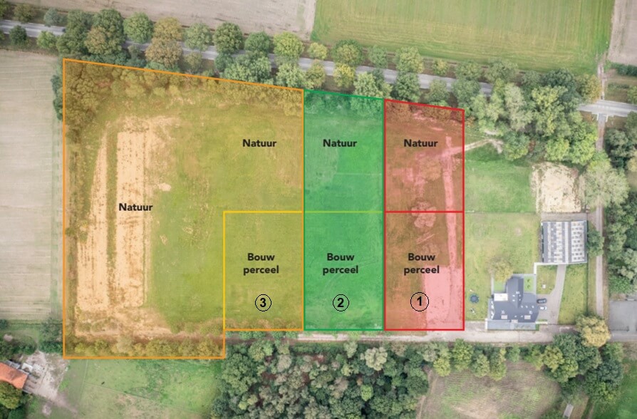 Bouwkavels  (Bouwnr. 02)