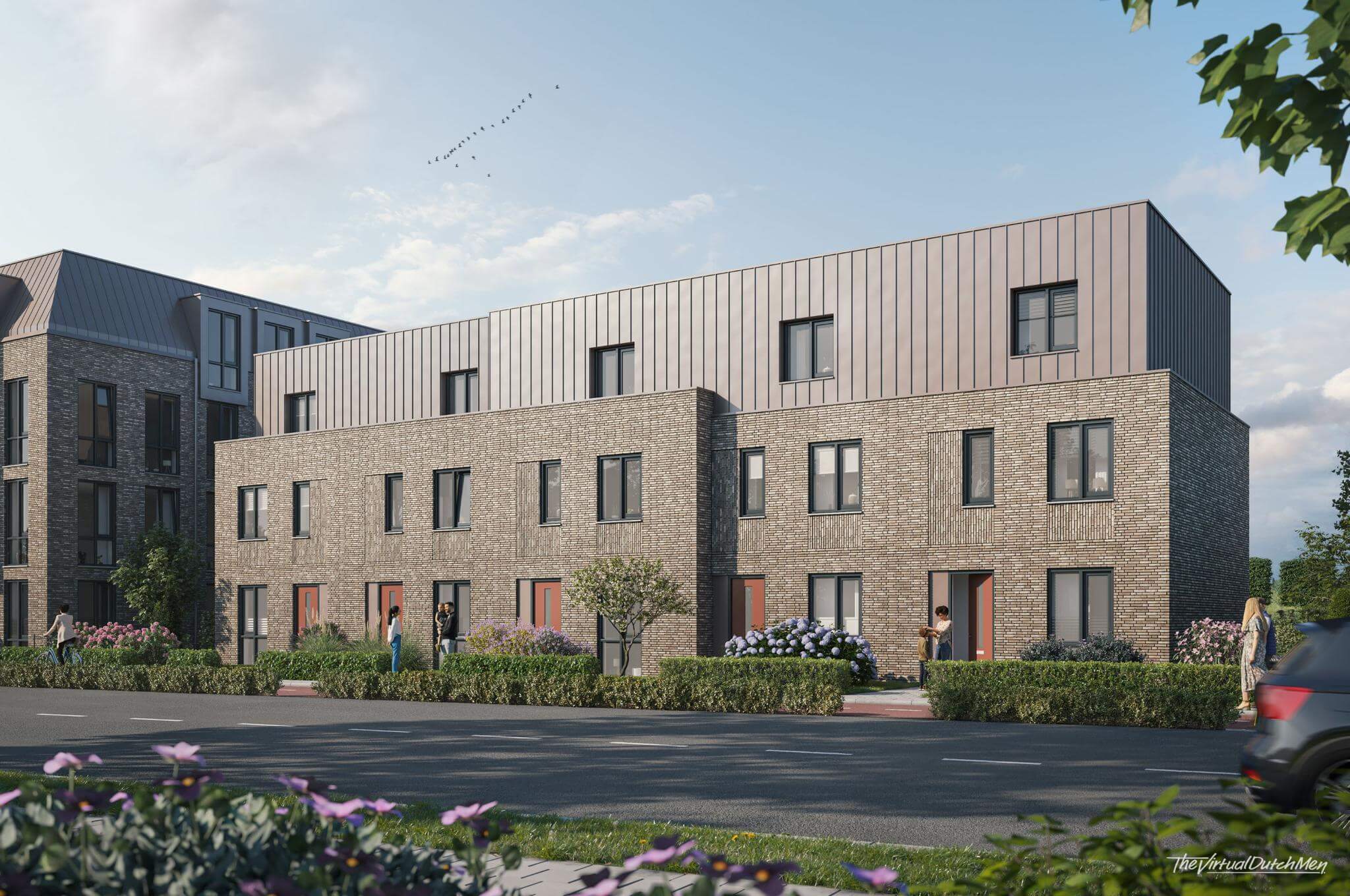 Hoek- en tussenwoning | Type E  (Bouwnr. 13)