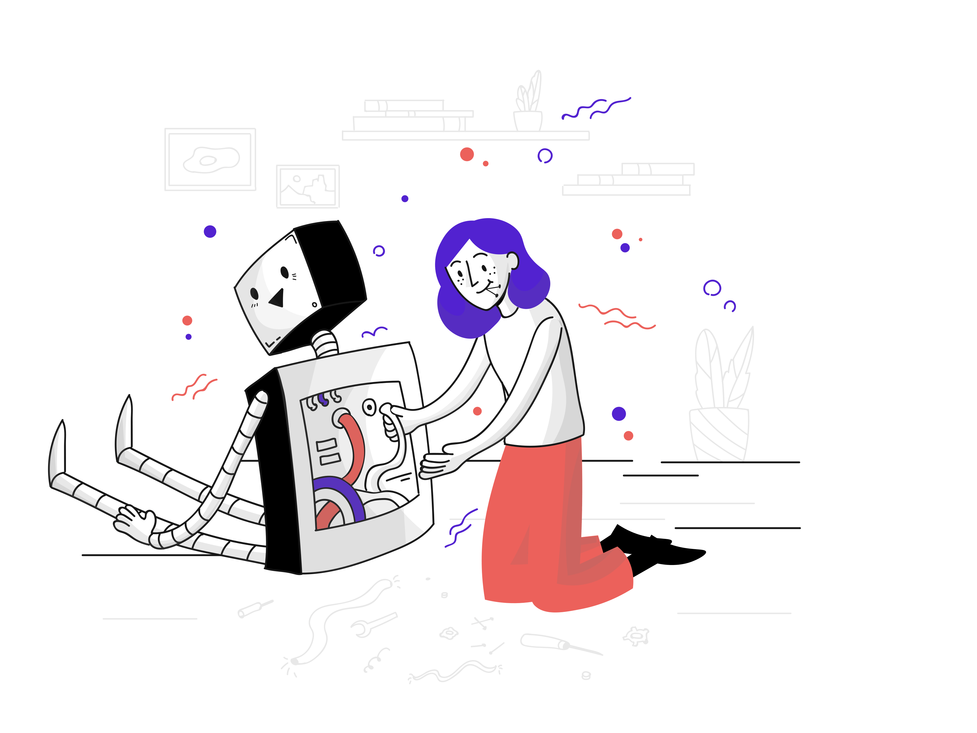Visual icon showing entrepreneur