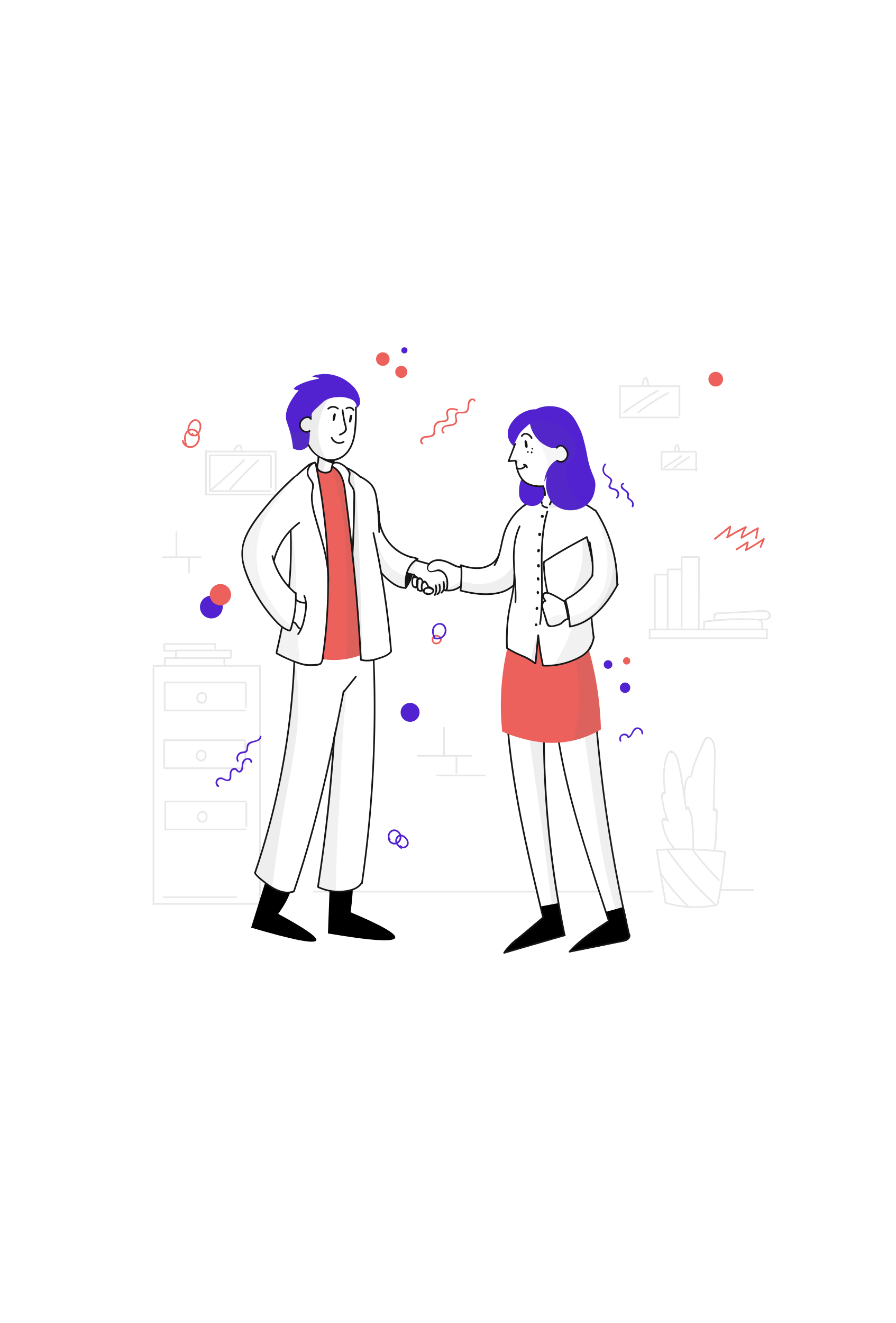 Visual icon showing partnerships