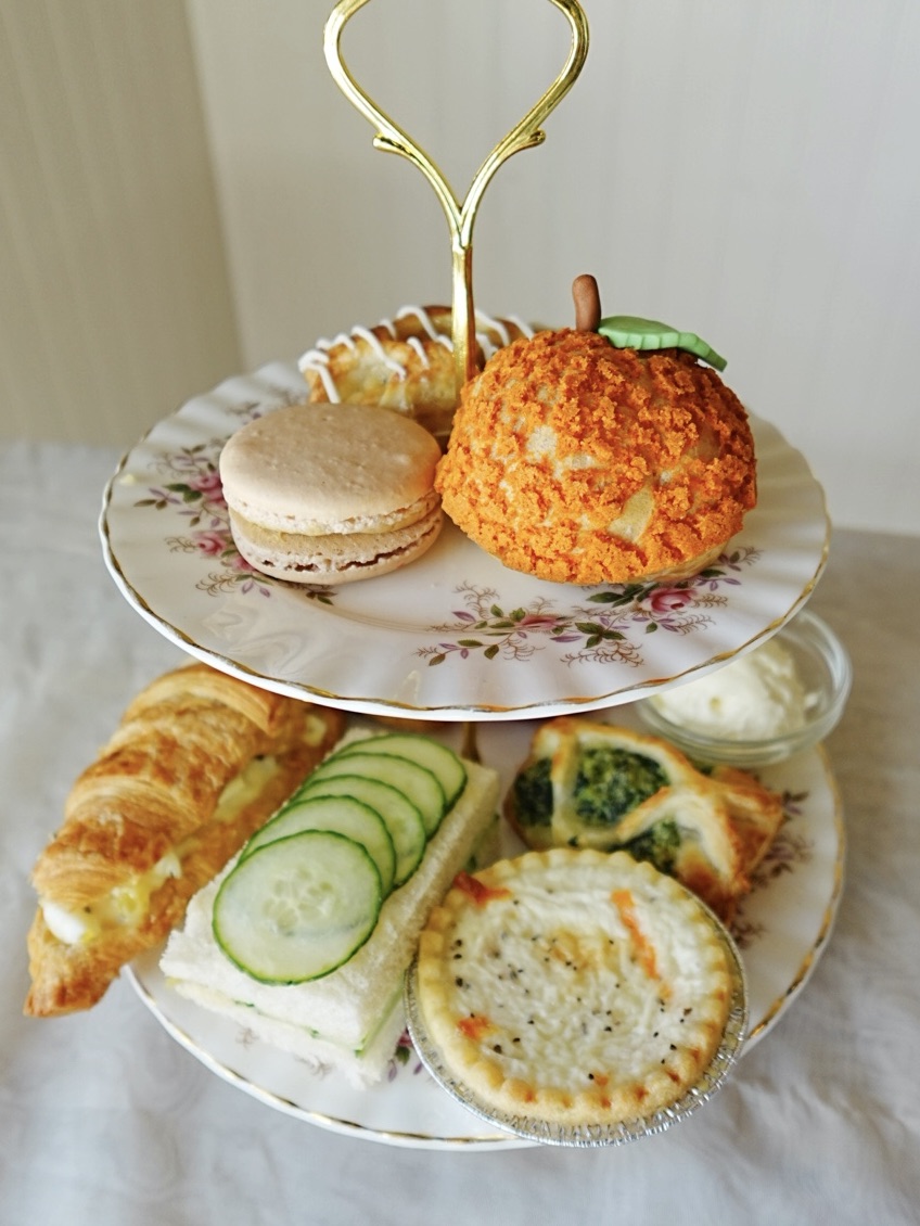 Autumn High Tea To Go - Vegetarian
