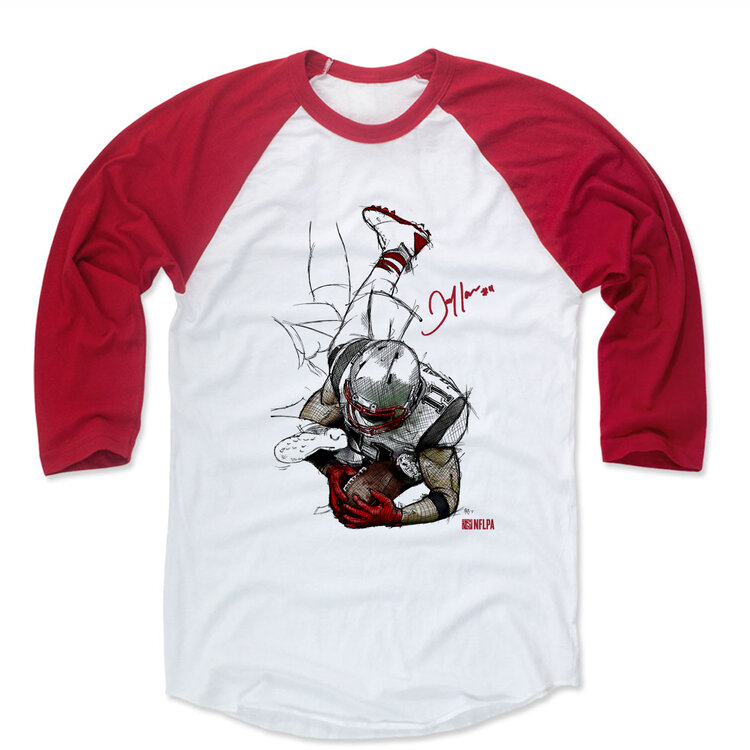 Julian Edelman Catch On illustrated raglan shirt
