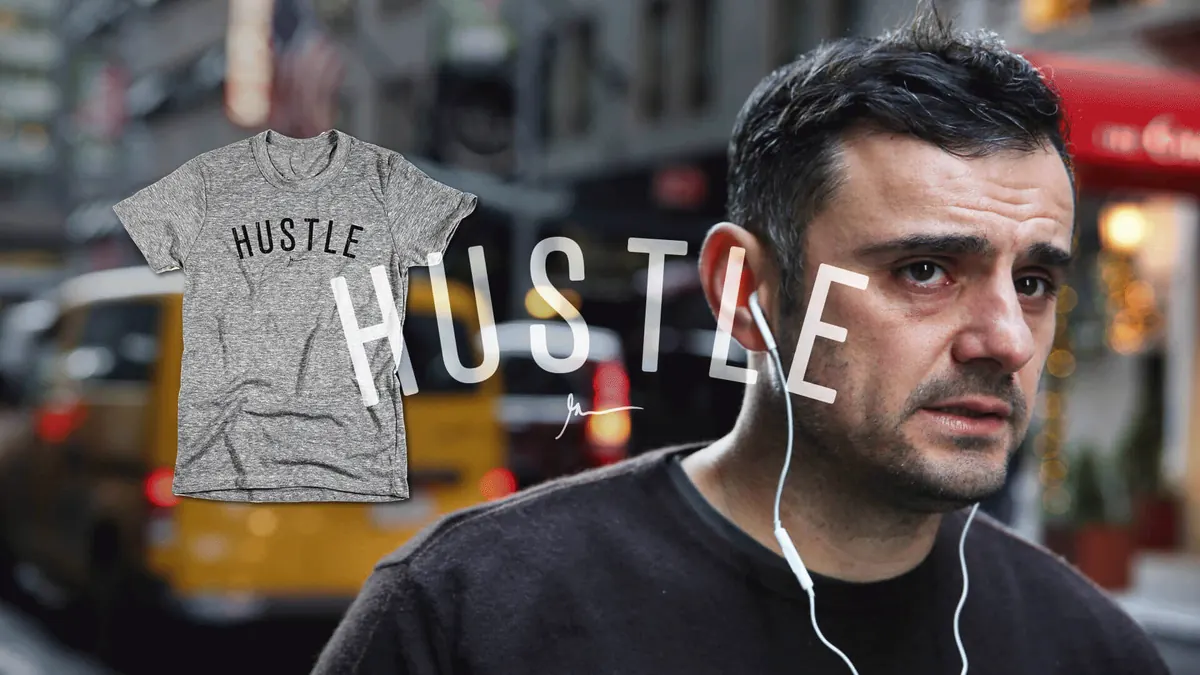 Gary Vaynerchuk Hustle apparel animation for GaryVeeShop.com