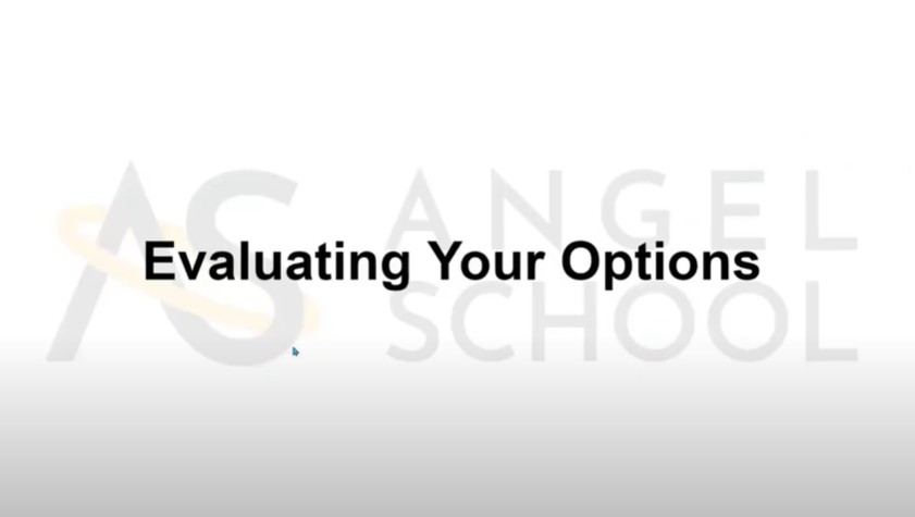 Evaluating Your Options as an Angel Investor