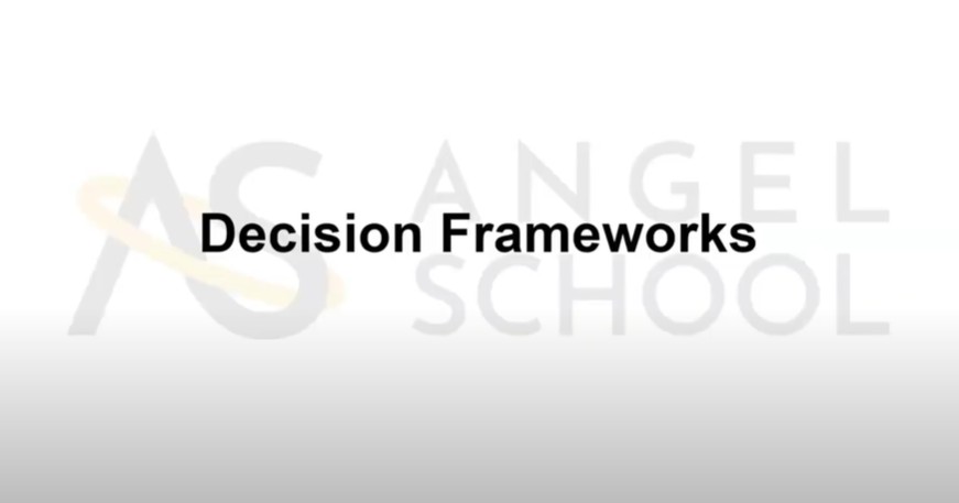 Startup Investment Decision Frameworks