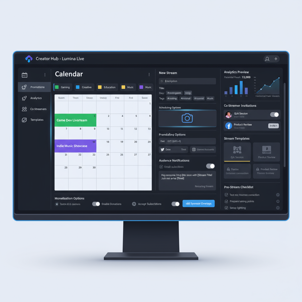 Scheduling and Promotion Tools