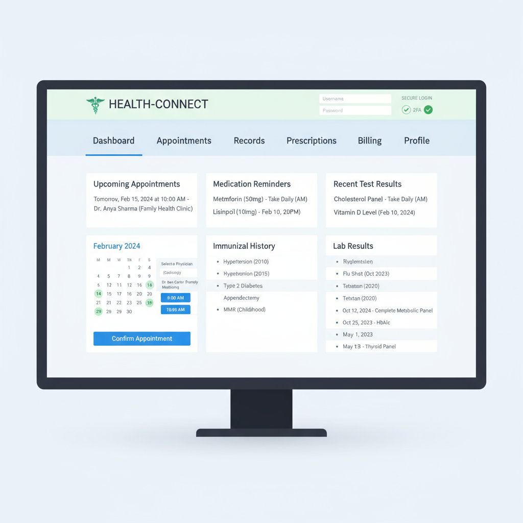 Patient_Portal_Interface