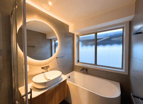 Contemporary Bathroom & Ensuite Transformation in Highgate