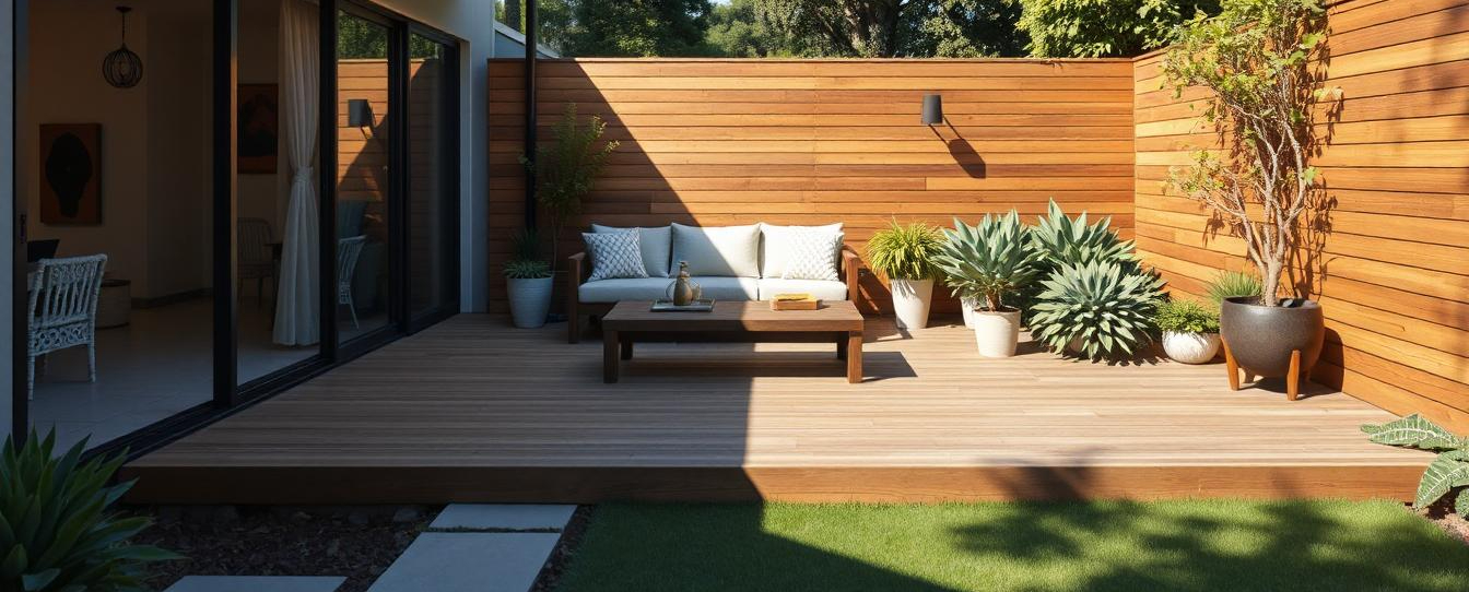 Modern UK home with bi-fold doors opening to a patio and garden, creating seamless indoor-outdoor living