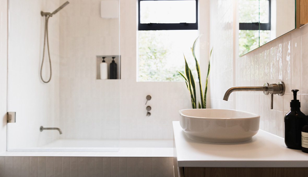 An inviting modern bathroom renovation in Wilton, Wellington | Project