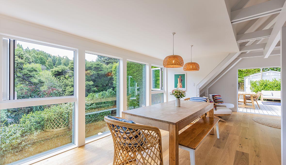 Renovated home interior in Beach Haven by Saleem at Refresh Renovations Auckland